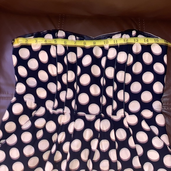 Strapless polkadot dress - Picture 5 of 6